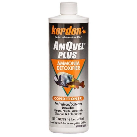 Kordon AmQuel + Water Conditioner [Aquarium, Ammonia Removers] 16 oz