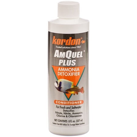 Kordon AmQuel + Water Conditioner [Aquarium, Ammonia Removers] 8 oz