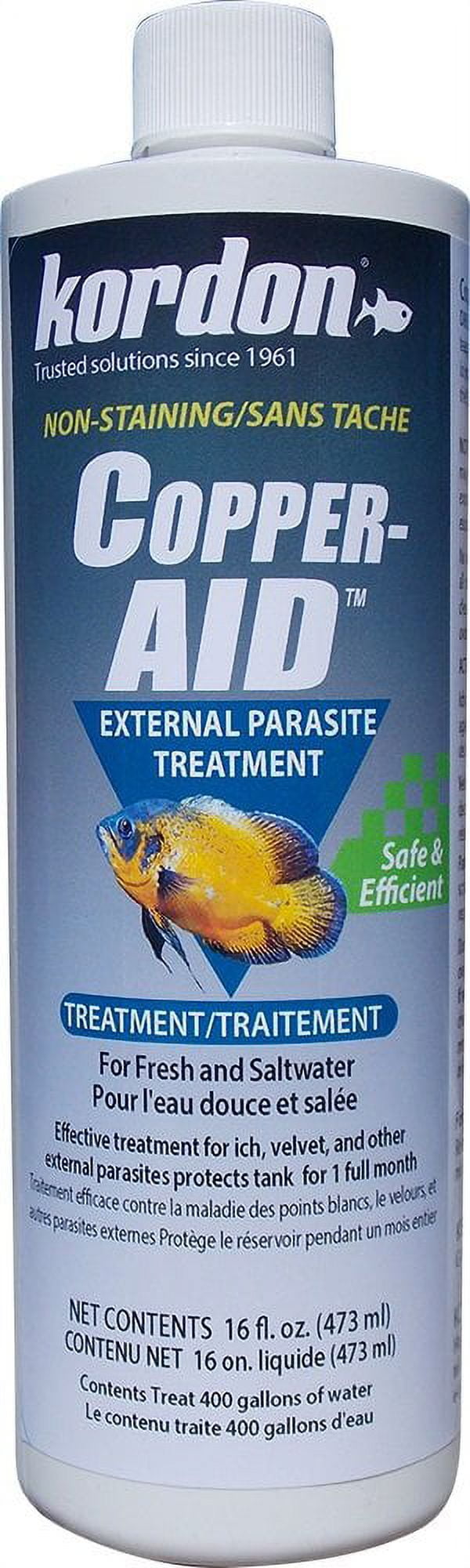 Kordon CopperAID External Parasite Treatment for Aquarium Fish Cures