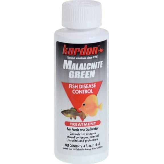 Kordon Malachite Green Disease Control [Aquarium, Medications FW & SW] 4 oz