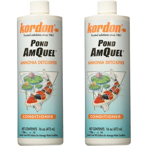 Kordon Pond Amquel Liquid for Aquarium 16 oz. 2-Pack