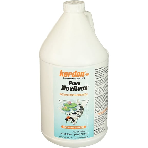 Kordon Pond NovAqua Instant Water Conditioner & Dechlorinator 1 gal