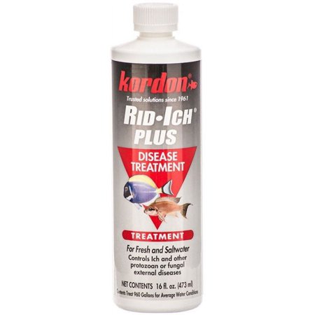 Kordon Rid-Ich + Disease Treatment [Aquarium, Medications FW & SW] 16 oz
