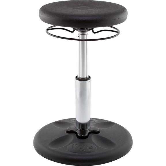 Kore Design Kids Adjustable Standard Wobble Chair 14" to 19" Black (KD-3105)