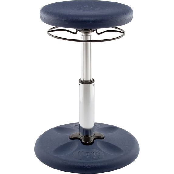 Kore Design Kids Adjustable Standard Wobble Chair 14" to 19" Dark Blue (KD-3104)