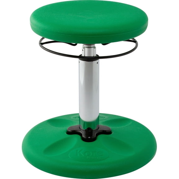 Kore Design™ Kids Adjustable Standard Wobble Chair 14-19", Green