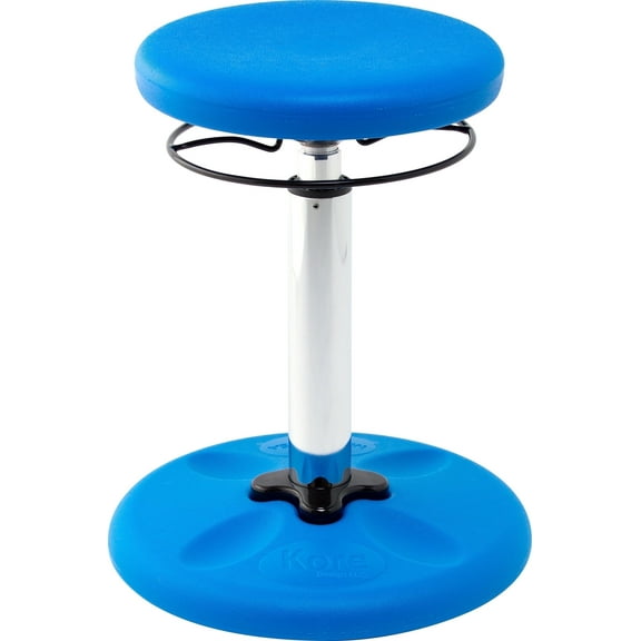 Kore Design Kids Adjustable Tall Wobble Chair 16.5-24", Blue