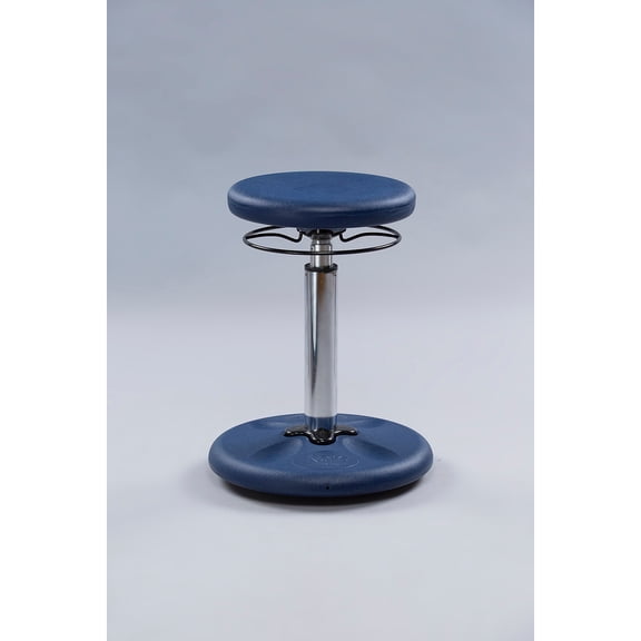 Kore Design Kids Adjustable Tall Wobble Chair 16.5-24", Dark Blue