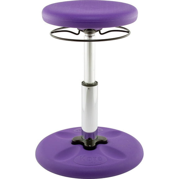 Kore Design Kids Adjustable Standard Wobble Chair 14" to 19" Purple (KD-3107)