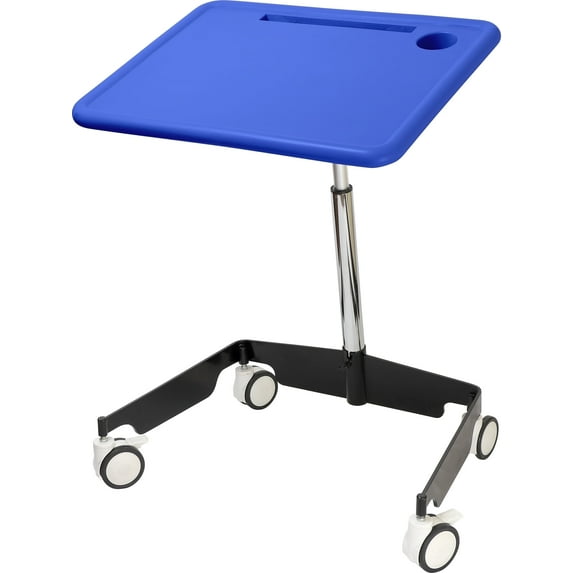 Kore Design™ Kids Sit-Stand Mobile Student Desk 31" to 38", Blue