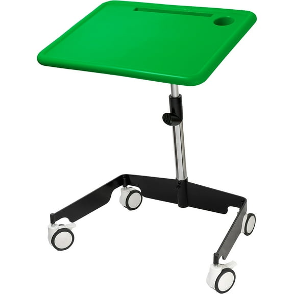 Kore Design Kids Sit-Stand Mobile Student Desk 31-38in Green (KOR5004)