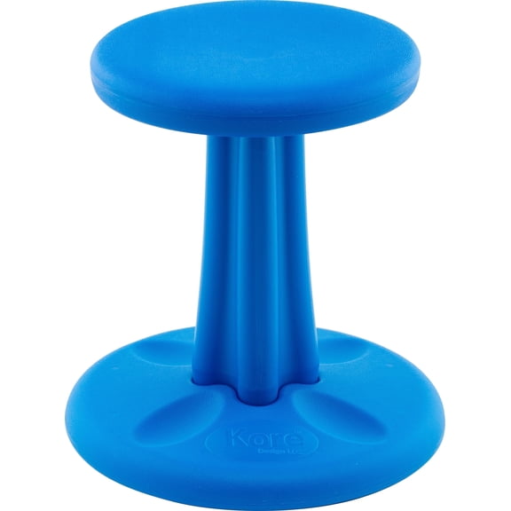 Kore Design Kids Wobble Stool for ages 6-7, 14" Tall, , Blue