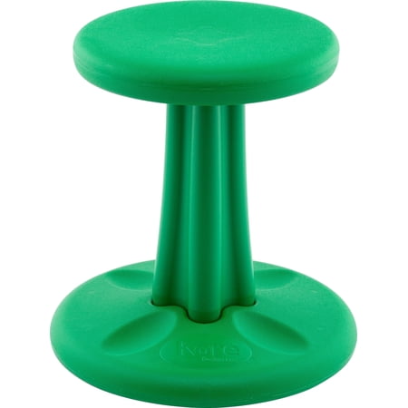 Kore Design Kids Wobble Stool for ages 6-7, 14" Tall, Green