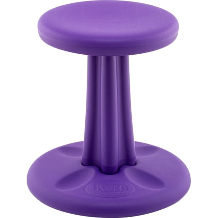 Kore Design Kids Wobble Stool for ages 6-7, 14" Tall, Purple