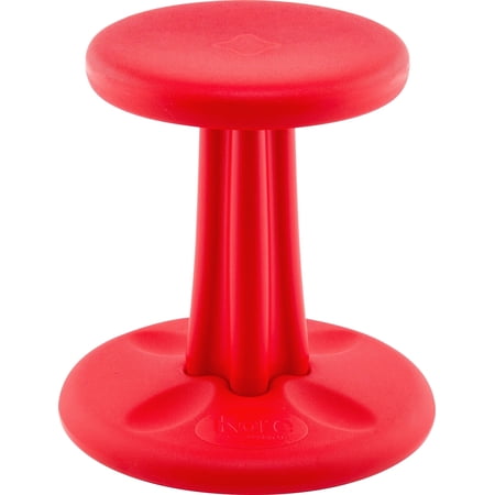 Kore Design Kids Wobble Stool, Flexible Seating, Ages 6-7, 14in, Red