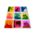 thumbnail image 1 of Kore Design™ Liquid Floor Tiles Assorted Color Squares (12x12x0.2") - 1 Set (9pcs), 1 of 8
