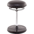 thumbnail image 1 of Kore Design™ Office PLUS Sit-Stand Adjustable Chair 21.5-32" Leather-like, Black, 1 of 8