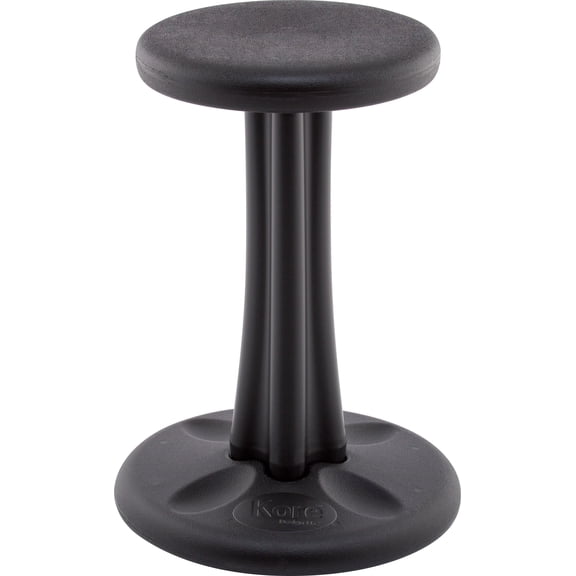 Kore Design Teen Antimicrobial Active Chair, Age 10-11, 18.7-inch Tall, Black