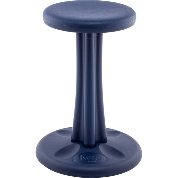 Kore Design Pre-Teen Wobble Chair, Ages 10-11, 18.7in Tall, Dark Blue