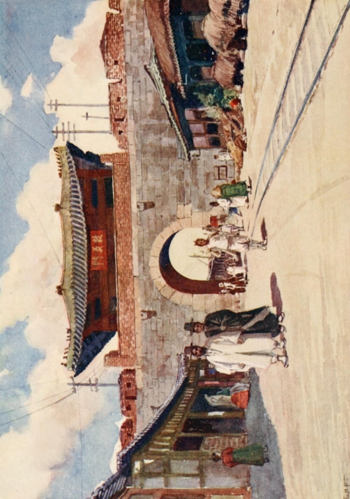 Korea 1910 Canvas Art - Edward H Fitchew (24 x 36)