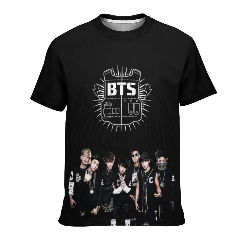 Korea BTS T Shirt. Novelty Kids T-Shirts. Round Neck