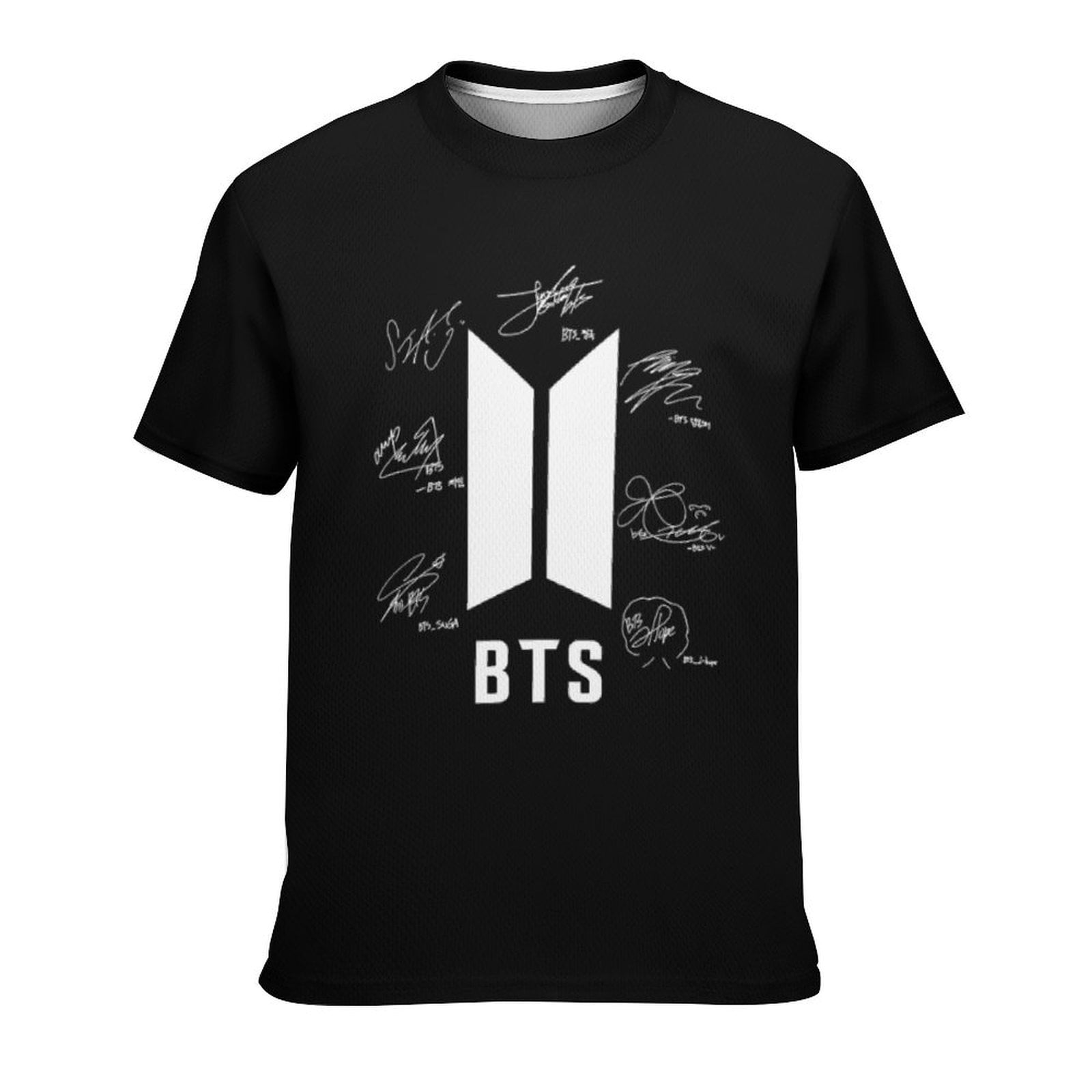 防弾少年団(BTS) - BTS BASIC ロゴ Tシャツ Lサイズ suga 送料無料◇新品 BTS(防弾少年団) suga 釜山コンサート 薄め仕様