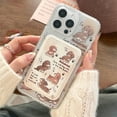 thumbnail image 1 of Korea Cute Dog Magnetic Wallet Accessories For Magsafe Wireless Charge Case For iPhone 15 14 13 12 11 Pro Max X XR 7 8 Plus Cover, 1 of 7