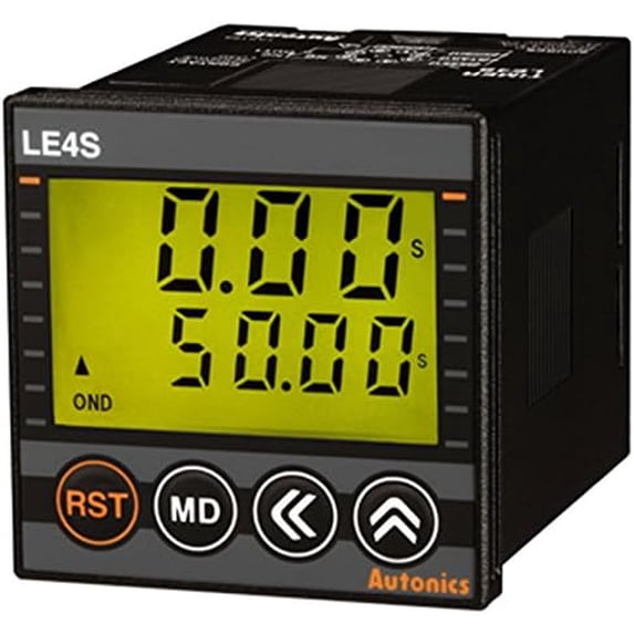 Compact Electronic Timer Korea LE4S Compact Digital Timer, W48×H48mm, Backlight ON/OFF, Wide ...