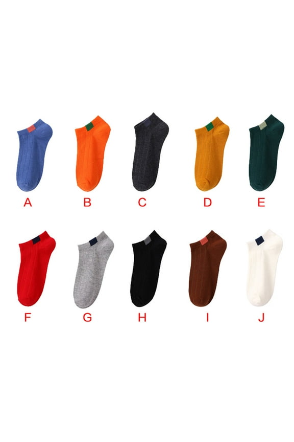 Korea Ready Stock Women Casual Cotton Solid Pure Color Comfortable Socks