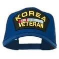 thumbnail image 1 of Korea Veteran Military Patched Mesh Back Cap - Royal OSFM, 1 of 5