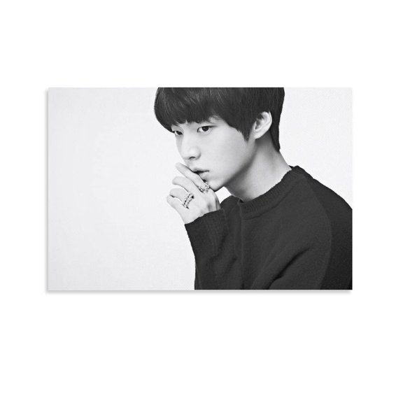 Korean Actor AHN Jae Hyeon Canvas Posters Wall Art Bedroom Office Room Decor Gift