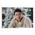 thumbnail image 1 of Korean Actor Hyun Bin Poster Print for Teen Boys Room Wall Art Canvas Painting Print, 1 of 8
