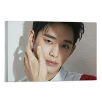 Korean Actor Kim Soo Hyun Canvas Poster Bedroom Decor Sports Landscape Office Room Decor Gift