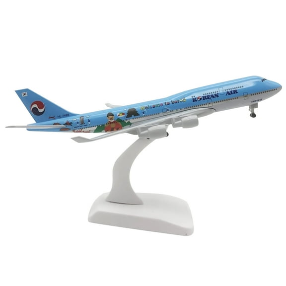 Korean Air B747 Model for Desk or Shelf Accurate Replica Elegant Touch to Space