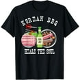 thumbnail image 1 of Korean BBQ And Soju Heals The Soul T-Shirt, 1 of 4