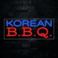 thumbnail image 1 of Korean BBQ LED Neon Sign 30"L x 12"H #31432, 1 of 3