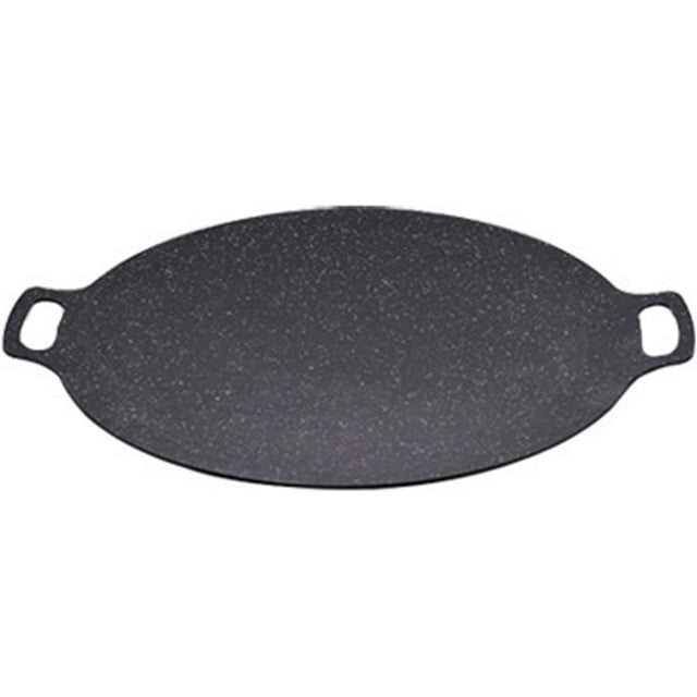 Korean BBQ grill pan,11.8in Round Griddle pan Gas Stove Grill & Non