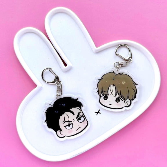 Korean BL manhwa matching keychains (1 keychain)