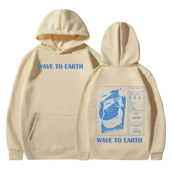 Korean Band Wave To Earth 2024 Tour Album Hoodie Men's Women Hip Hop Fashion Pullover Sweatshirt Kpop Clothing Oversized Hoodies
