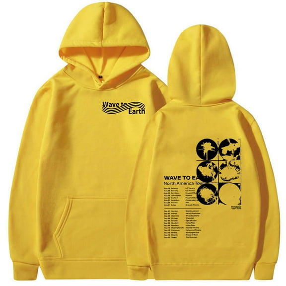Korean Band Wave To Earth Tour 2024 New Hoodie Men Hip Hop Fashion Kpop Clothing Sweatshirt Y2k Unisex Pullover Oversized Hooded