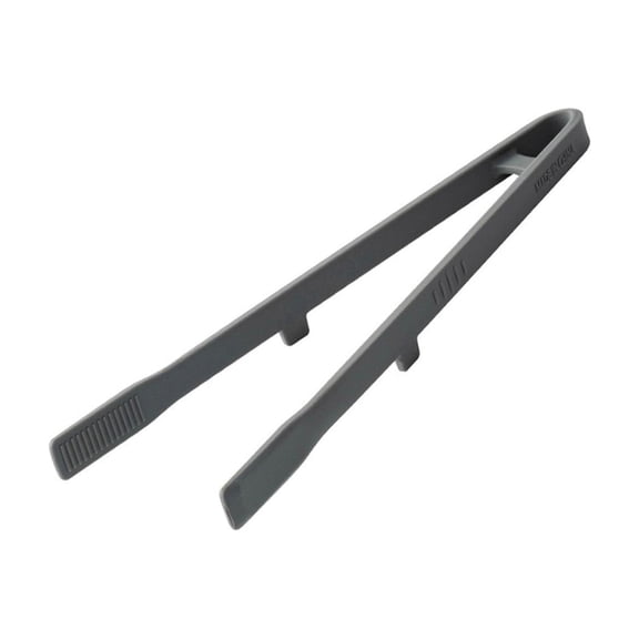 Korean Barbecue Heat-Resistant Food Clip with Bracket,Non-Slip All-in-One Grill Tongs for Secure Grip,Easy to Clean Versatile Kitchen Tool for Grilling,BBQ Parties and Home Cooking-Gray