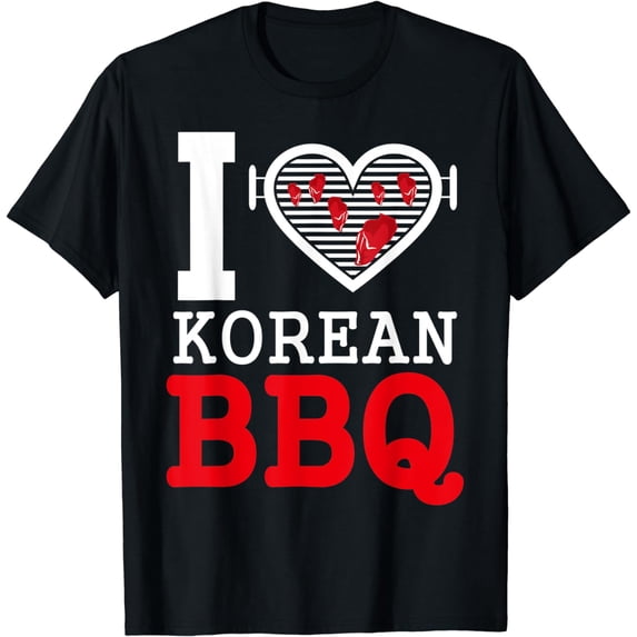 Korean Barbecue Tshirt (I Love Korean BBQ)
