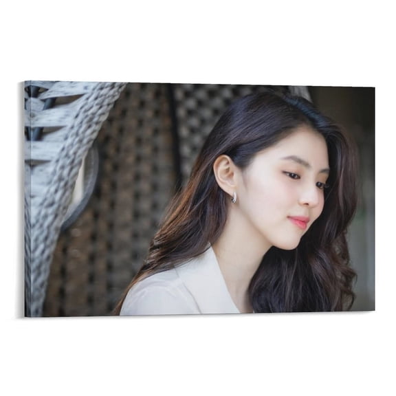 Korean Beauty Actor Han So HEE Art-Wall Decoration Poster Family Bar Restaurant Garage Cafe Art Sign Gift