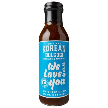 Korean Bulgogi BBQ Sauce & Marinade, 15oz