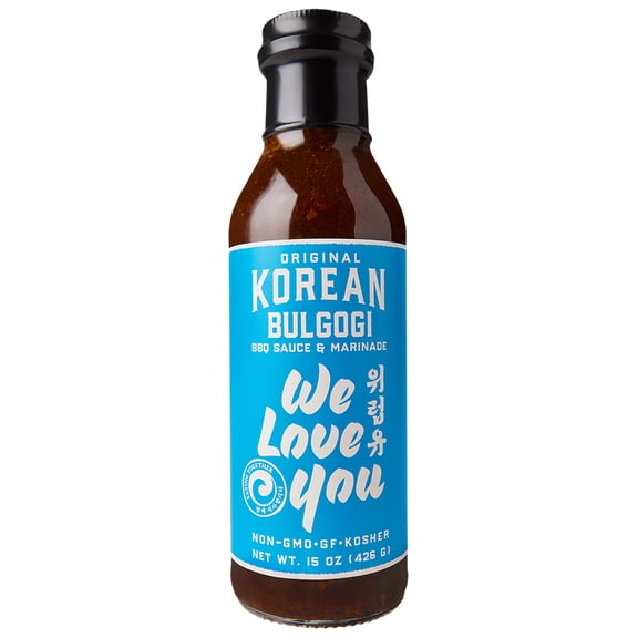 Korean Bulgogi BBQ Sauce & Marinade, 15oz