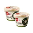 thumbnail image 1 of Korean CJ Cupbahn Microwavable Rice Bowls 2 Pack (Seaweed Soup), 1 of 4