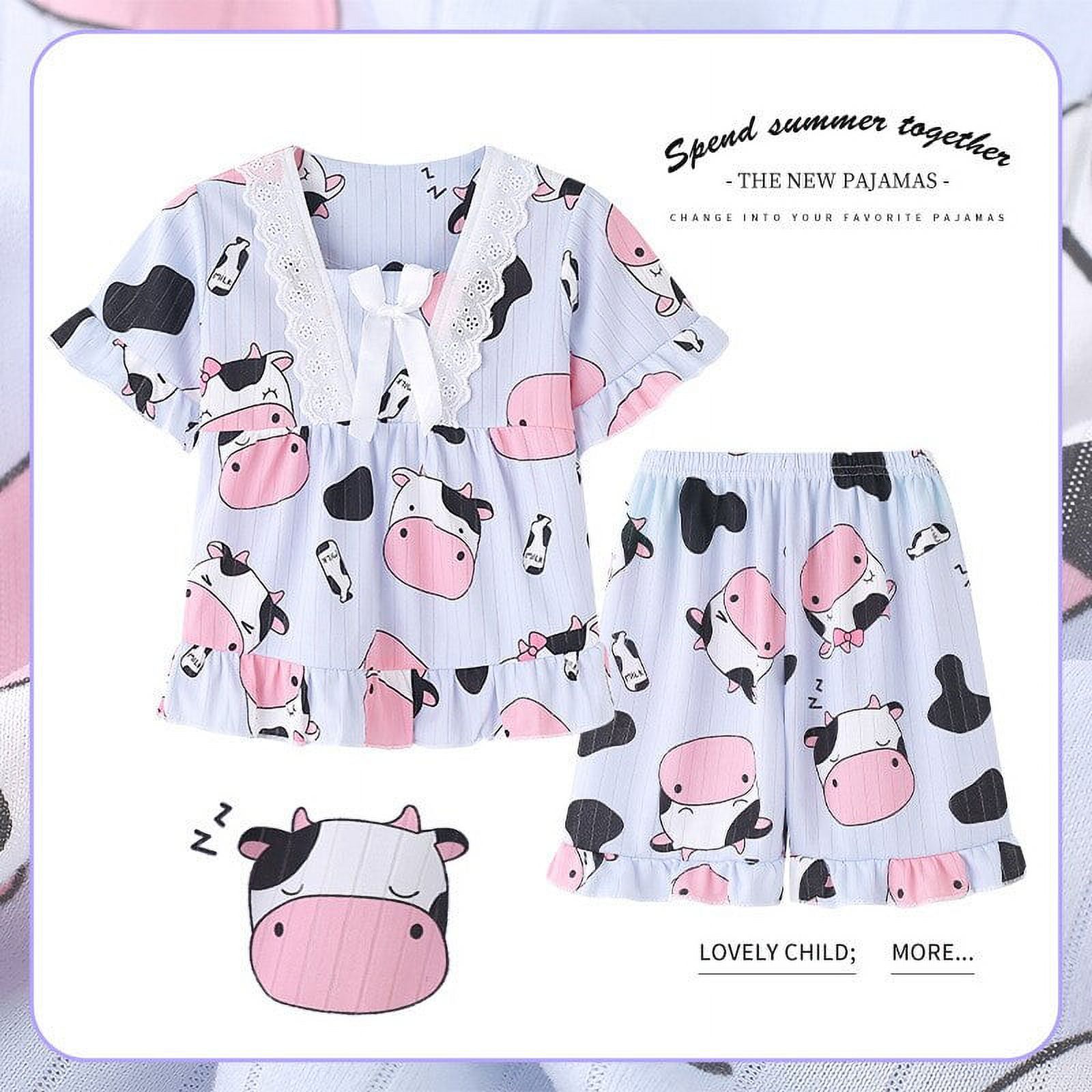 Korean Cinnamoroll Pajamas Kids 2023 Summer New Pajamas Korean Version