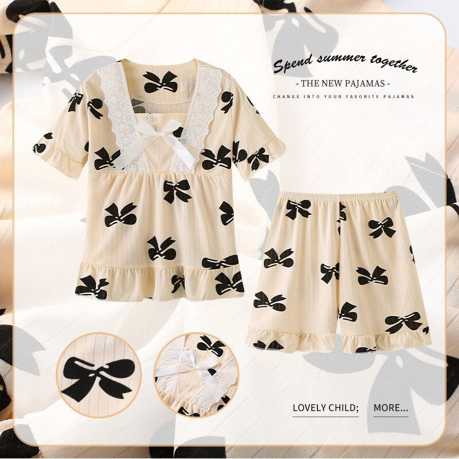 Korean Cinnamoroll Pajamas Kids 2023 Summer New Pajamas Korean Version