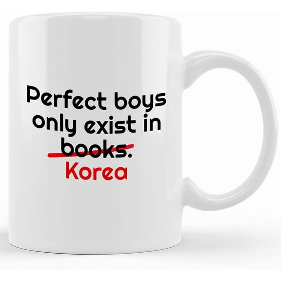 Korean Drama Addict Mug Oppa Boys Only Exist In Korea Funny I Love K Dramas Mugs, Gift For Korean Drama Lovers, Kdrama Queen Mug, Ceramic Novelty Coffee Mug, Tea Cup, Gift Pr