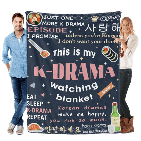 Korean Drama Gifts, Korean Gifts for Women, K Drama Gifts for Women, Kdrama Merch, K Drama, Korean Drama Blanket 60x50in, Korean Blanket, K Pop Gifts Teen Girl